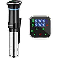 KEAWEO Sous Vide- 1100W Aparato de Cocina Precisión Cocina Baja Temperatura- Pantalla Pantalla LCD táctil- Temporizador…